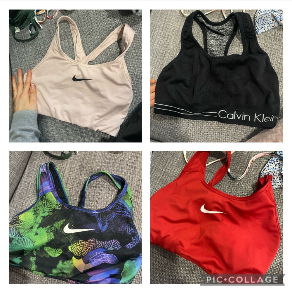 4 NIKE and Calvin Klein Sports Bras